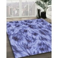 thumbnail image 2 of Ahgly Company Indoor Rectangle Patterned Slate Blue Area Rugs, 2' x 3', 2 of 6