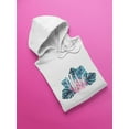thumbnail image 3 of Aloha Flowers Hoodie Women -SPIdeals Designs, Female Large, 3 of 4
