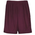 thumbnail image 3 of Augusta Sportswear S Boys Modified Mesh Shorts MAROON (HLW) 1851, 3 of 5