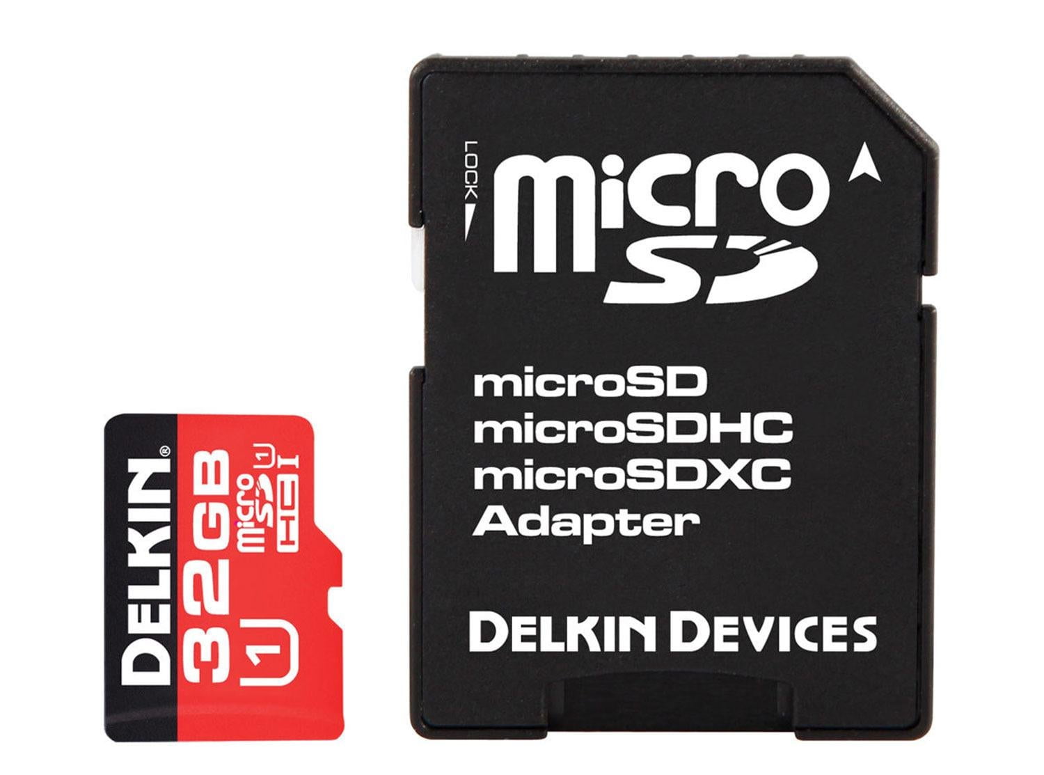 Delkin Devices 32GB Select UHSI microSD Memory Card