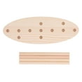 thumbnail image 1 of Bow Maker Wooden Oak Material DIY Making Lightweight Portable Regulable Design Wreath Bow Maker, 1 of 8