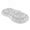 Gray, variant on Silicone Lingerie Washing Bags Bra Protector for Laundry Machine Gray A-36D 9.45 inches / 24 cm