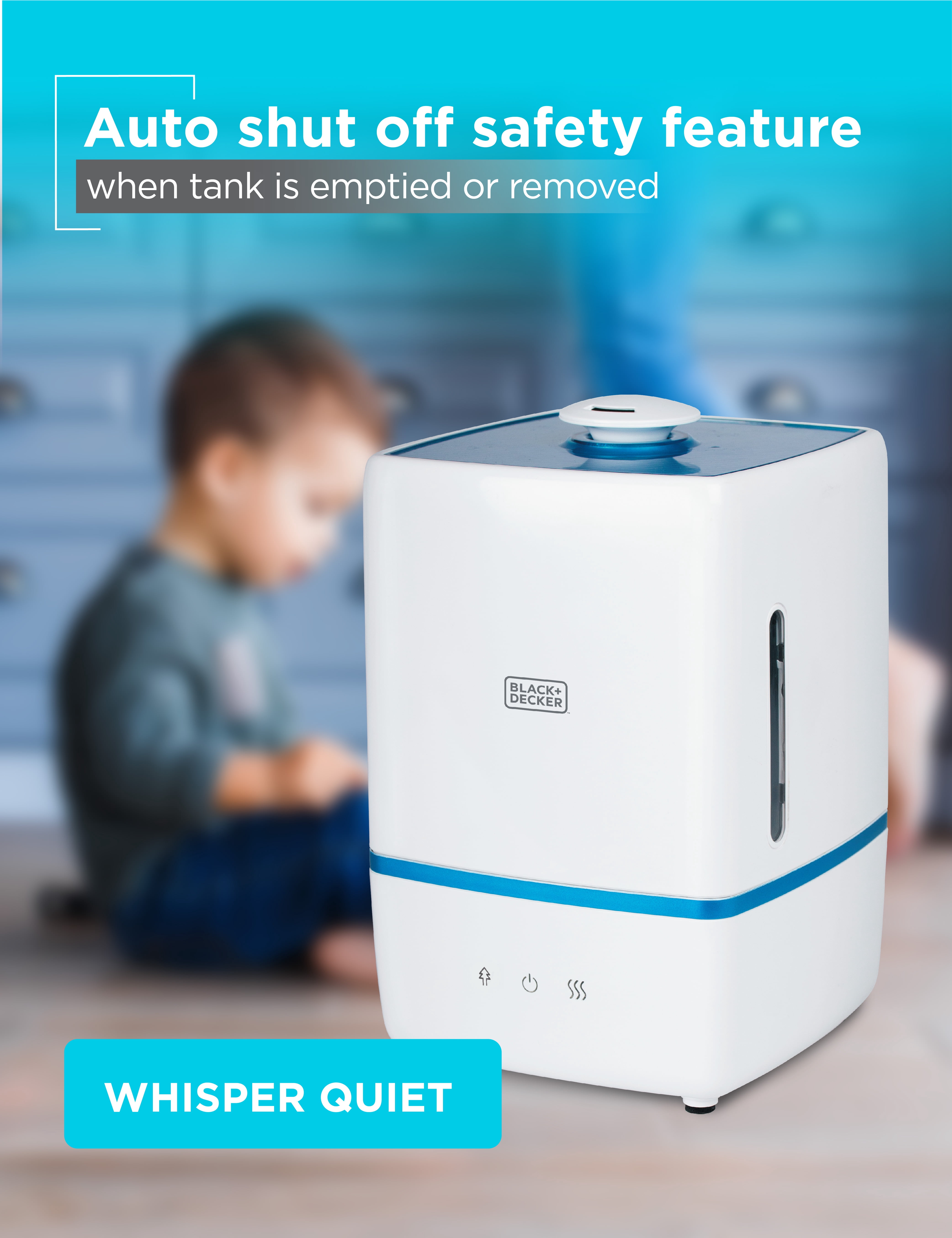 Commercial Cool BUHW50 B&d Humidifier 1.32 Gallon