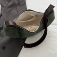 thumbnail image 2 of Bolso Hobo para Mujer Hombre Bandolera Multibolsillos Ante (Retro) Verde, 2 of 8