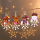 thumbnail image 2 of Adorno navideño colgante para decoración del hogar, muñeco de nieve, Papá Noel, alce, copo de nieve, regalo de Navidad artesanal, festiva, Año Nuevo, 2 of 4