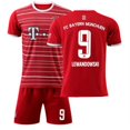 thumbnail image 1 of Conjunto de camiseta de fútbol para niños y niñas Bayern Home No. 9 LEWANDOWSKI No. 10 SANE No. 25 MULLER Camiseta de fútbol para niños: 24 Talla adecuada para alturas de 135 cm a 145 cm, 1 of 2