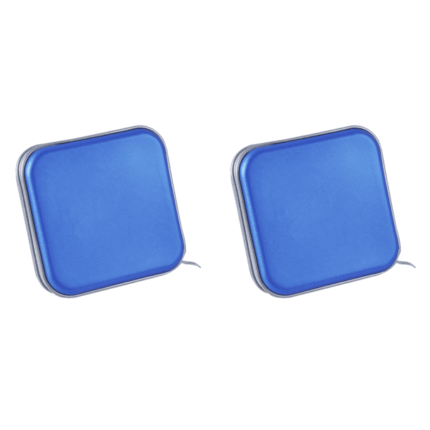 40 Uds Capacidad Disco CD DVD Cartera Almacenamiento Organizador Estuche Protector () Azul