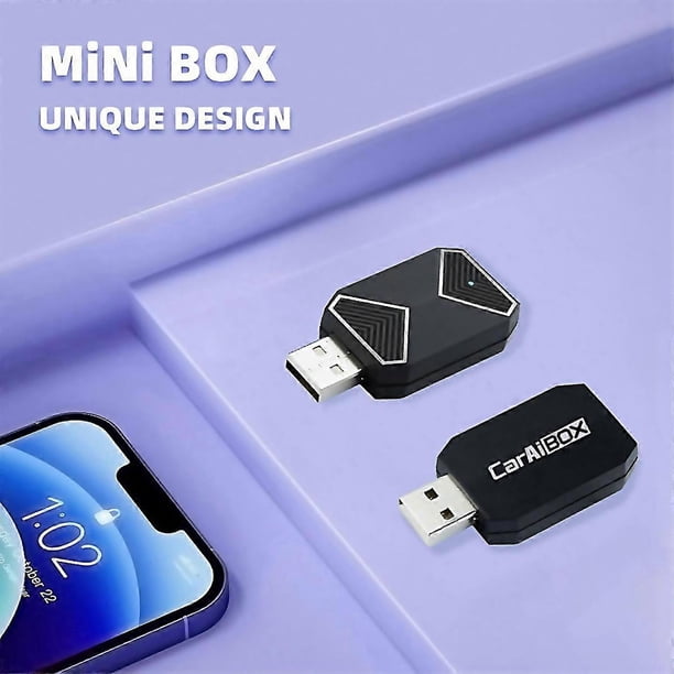 For Caraibox 2in1plug And Play Wireless Carplay Adapter Wireless Android Auto Dongle Box For Car Rad