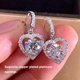 thumbnail image 2 of Qarigey 2 piezas pendientes cobre plata hueco encanto pendiente boda joyería para mujeres y niñas esposa presente moda Ropa, zapatos y accesorios Miscelánea Qarigey AP016897-00, 2 of 6
