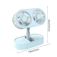thumbnail image 2 of RKSTN portable fan Small Fan Desktop Fan Desktop Small Large Wind Ultraquiet Office Desk Portable Student Fan Long Version High-speed Concentrated Engine Wide-angle, 2 of 3