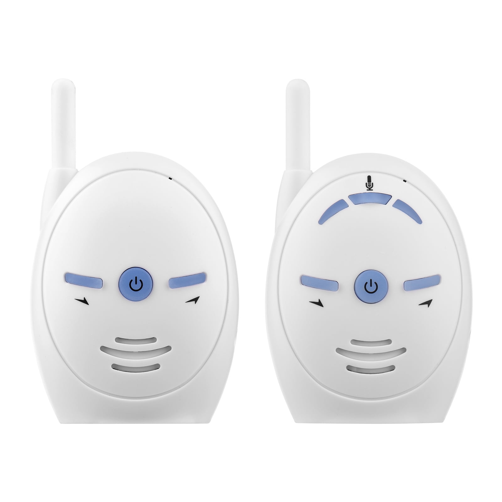 Nieyigj 2.4G Wireless Audio Baby Monitor with Two-Way Talk and 200M Range, White / 2.4G 无线婴儿监护器 (7.87 inches / 20 cm)