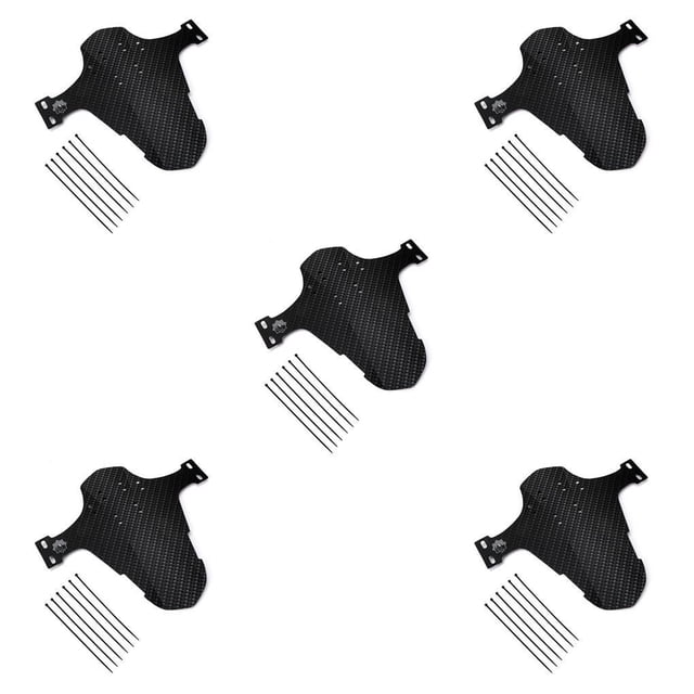 maskred Splasher Pneu Roue Garde VTT Boue Rabat Vélo Réfléchissant Universel Outil de Protection Garde-Boue Type 1 5Set
