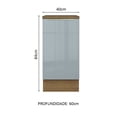 thumbnail image 2 of Gabinete Bajo Cocina Madesa Lux 40cm Con Encimera MG, 2 of 5