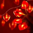 thumbnail image 7 of String Light Waterproof Red Heart Shaped LED Lamp Holiday Decoration for Wedding, 7 of 7