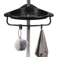 thumbnail image 3 of Shoreew Corner Shower Caddy Anti-Rust Coating Simple Installation Four-Tier Height Adjustable Shower Caddy Storage Rack, 3 of 7