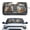 Cool Driving Capybara Cartoon Pattern, variant on XYZCANDO Cute Raccoon Driving & Bubble Blowing Pattern Car Windshield Sun Shade, Foldable UV Protection Custom Fit Front Window Interior Accessories for Cars SUVs