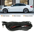thumbnail image 3 of Unique Bargains 5 Pin 5.5m 18Ft Dash Cam Rearview Backup Camera Reverse Extension Cord Car  Recorder Cable Male to Female Video Extension Wire, 3 of 6
