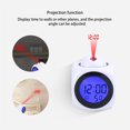 thumbnail image 5 of Digital Projection Alarm Clock with Weather Station, LCD Wall Projection Clock, Colorful LED Temperature Display, Multifunctional Alarm Clock for Home Bedroom Office, 5 of 7