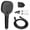 Matte Black, variant on Handheld Shower Head Matte Black 3-Spray On-Off Water Saving For RV Camper Travel Trailer Home Boat