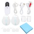 thumbnail image 1 of Masajeador muscular TENS Unit, recargable por USB, reduce el dolor y alivia la fatiga, masajeador de pulso para espalda y hombros., 1 of 14