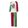 thumbnail image 4 of Family Christmas Pjs Matching Sets 2023 Christmas Pajamas for Family Cute Xmas Reindeer Holiday Sleepwear Set, 4 of 10