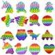 thumbnail image 2 of New Pop Its Round Fidget Toys Camuflaje Juguete educativo para niños Tamaño grande Papá Noel Nuevos juguetes POPit, 2 of 4