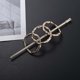 thumbnail image 4 of Metal Vintage Hair Slide Stick Pin 6 pulgadas Patrón Hueco Grande Martillado Clip de Pelo Clip de Aleación Hecho a Mano Accesorio para el Cabello para Mujeres Niñas Regalo Diseño Flexible Acabado, 4 of 4