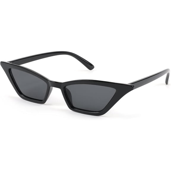 HBMYN Small Cat Eye Sunglasses Vintage Square Shade Women Eyewear Classic Retro Sunglasses