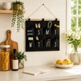 thumbnail image 4 of Wall Hanging Organizer Multi-Pocket Wall Mount Storage Bag Foldable Hanging Pocket Organizer For Bathroom Bedroom Dorm Kitchen Door, 4 of 6