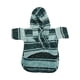 thumbnail image 1 of Sudadera para perro Loveco Tender Paws Verde mediana con bolsa y gorro, 1 of 4