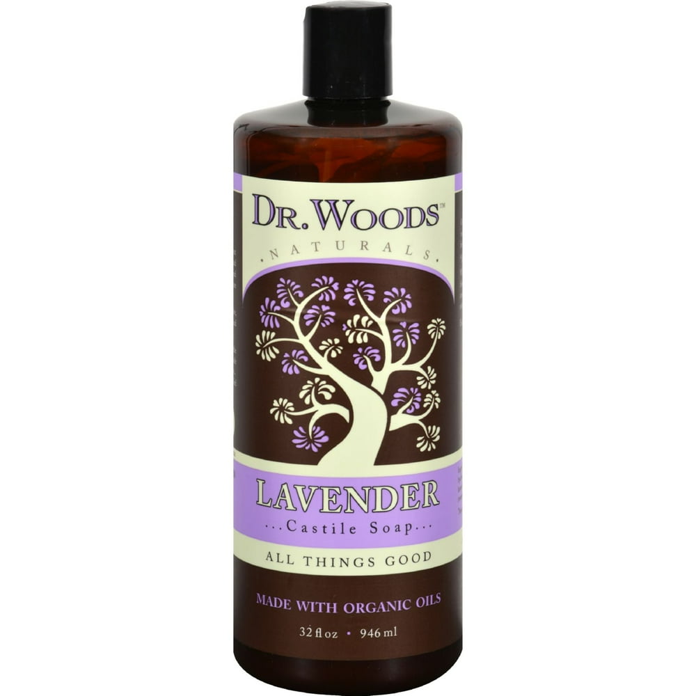 Dr. Woods Naturals Castile Liquid Soap Lavender 32 fl oz Walmart