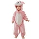 thumbnail image 1 of Body De Bebé Canastilla Onesies Para Niño Pequeño Unisex Mameluco Invierno Otoño Mono De Franela Animal Cosplay Trajes Rosa Odeerbi LM103-1769, 1 of 6