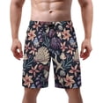 thumbnail image 1 of NICKSUN Men's Swim Trunks, Cute Print Quick Dry Summer Board Beach Shorts with Mesh Lining and Pockets, 1 of 6