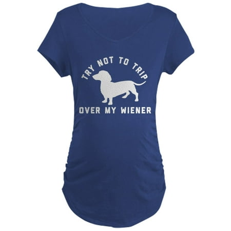 

CafePress - Try Not To Trip - Maternity Dark T-Shirt