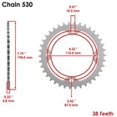 thumbnail image 5 of Drive Chain & Sprockets Kit for Yamaha Raptor 700 YFM700R 2006 2007 2008-2016, 5 of 5