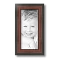 thumbnail image 2 of ArtToFrames 5x11" Honors Mahogany with Black Picture Frame, Brown Wood Poster Frame, with Regular Glass and 2 (FBPL-5154), 2 of 7