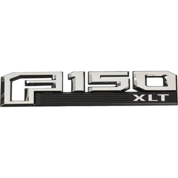 Car Exterior Emblems, Left Driver Fender Emblem, 3D Car Decals for 2015 Ford F-150 XLT