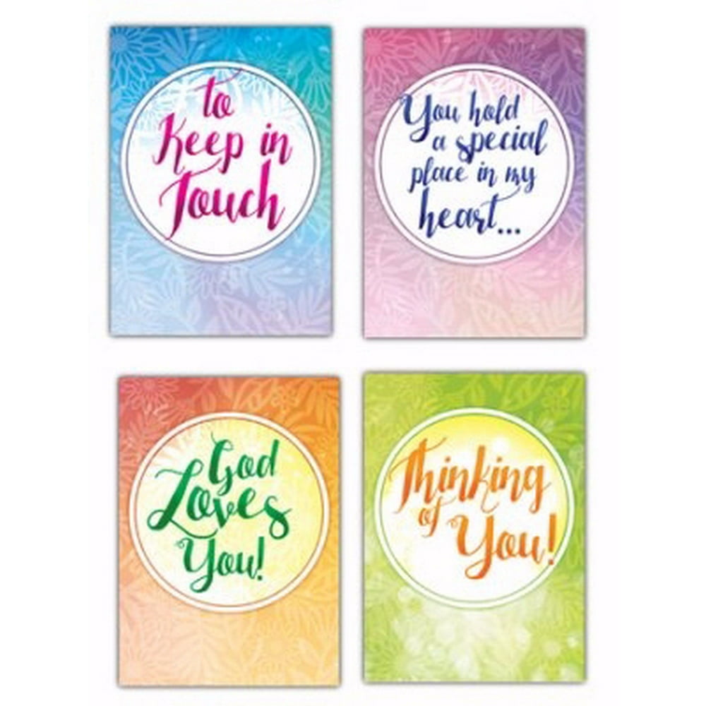 CardBoxedKeeping In Touch Assorted Thinking Of You (NIV) (Box Of 12