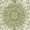 Green, variant on Unique Loom Bromley Collection Area Rug - Midnight (5' 1" Round Light Brown/Ivory)