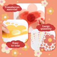 thumbnail image 4 of 12 Hojas De Pegatinas De Pared De Flores, Lindas Y Coloridas Pegatinas De Pared Florales, Pegatinas De Vinilo Para Despegar Y Pegar, Pegatinas De Pared Y2K Preppy Hippie, Decoración Estética Para Niña, 4 of 5