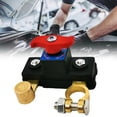 thumbnail image 4 of Car Battery Power Cut-Off Switch Breaker, Pure Copper Stable Transmission High Conductivity Disconnect Switch Smart Battery Disconnect for Car Truck Boat Rv Supplies, 4 of 4
