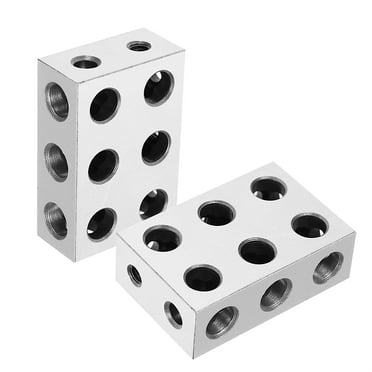 WEN 3 x 2 x 1-Inch Steel-Hardened Precision 123 Blocks, Two Pack ...