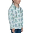 thumbnail image 3 of Sikiie Sea Turtle Youth Hoodie Sweatshirt Pullover Hooded Classic Casual Essentials Hoodiefor Boys Girls Kids -Large, 3 of 6
