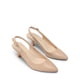 thumbnail image 4 of Zapatos de Tacón Bajo con Tira Trasera para Mujer DREAM PAIRS Nude Talla 9, 4 of 7