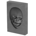 thumbnail image 3 of KAKOWELY Graphite Ingot Mold High Density Casting Mold Skull Shaped Gold Silver Graphite Ingot Mold,2.36"X1.97"X0.39", 3 of 5
