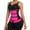 red, variant on Women's waist trainer 3 straps hip control training Corset sauna belt body beauty Shapewear sports waist protection-red
