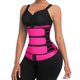 thumbnail image 1 of Faja moldeadora de cintura para mujer, 3 correas, control de cadera, corsé de entrenamiento, cinturón de sauna, belleza corporal, faja deportiva, protección de cintura., 1 of 5