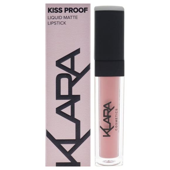 Lápiz labial líquido mate Kiss Proof - 24 Sexy Kitten de Klara para mujer - 0.27 oz