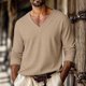 thumbnail image 1 of Ceisia Men Fashion Casual Short Sleeve Turndown Collar Button Front Versatile Gift Daily Work Party Blouse Shirt Top, 1 of 6