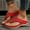 Red, variant on Cethrio Platform Sandals for Women with Arch Support Casual Summer Flip Flops Hollow Out Beach Red Sandals Shoes Size 41